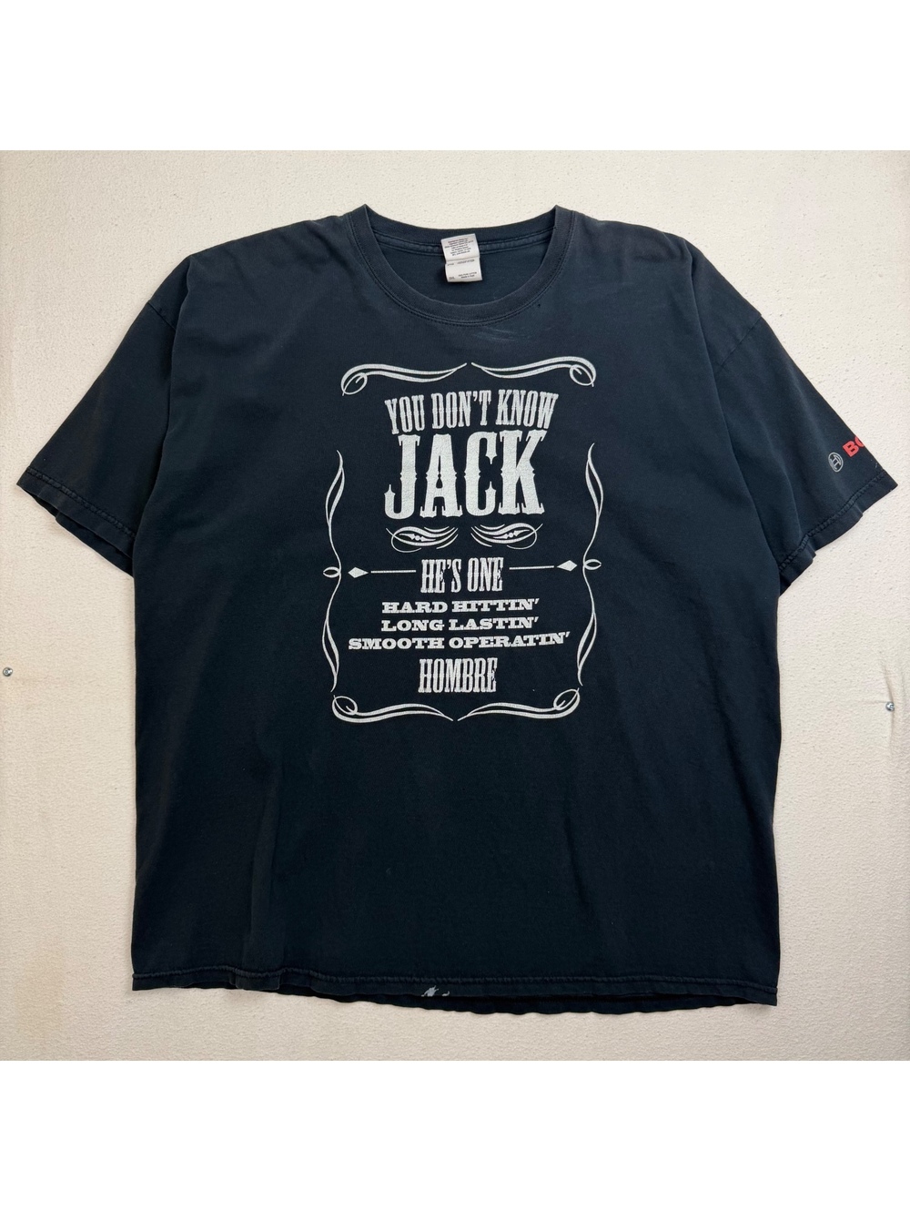 Y2K Jack Daniels Whiskey Joke Tee Men's XXL
